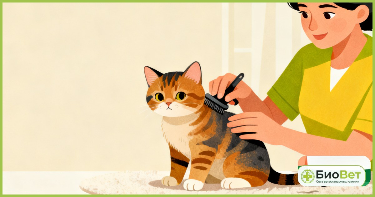 Котёнок и другие животные: знакомство