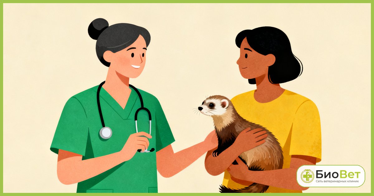 Как отучить хорька кусаться? Отвечают ветеринары-экзотологи БиоВет