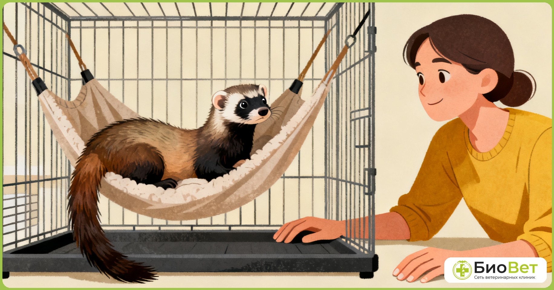 Сколько живут хорьки: 6–10 лет