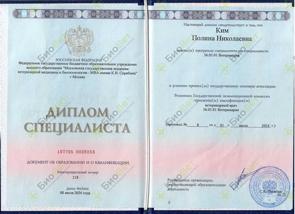 Ким Полина Николаевна
