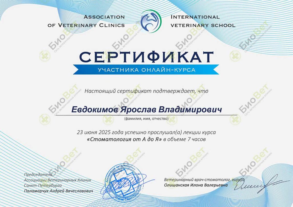 Евдокимов Ярослав Владимирович